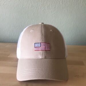 J. CrewBaseball Cap with American Flag